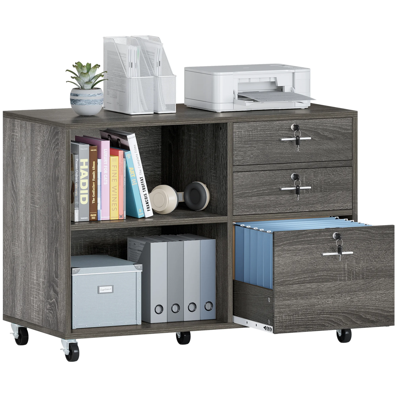 File Cabinets – Organized Storage for Your Workspace