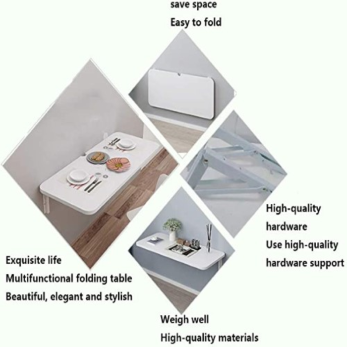 Minimalist Wooden Folding Shelf - Image 3
