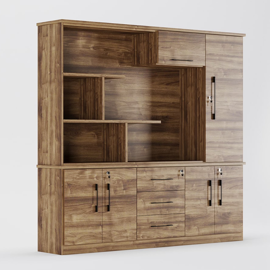 Back Cabinets for Executive Room – Stylish Storage for Organized Spaces