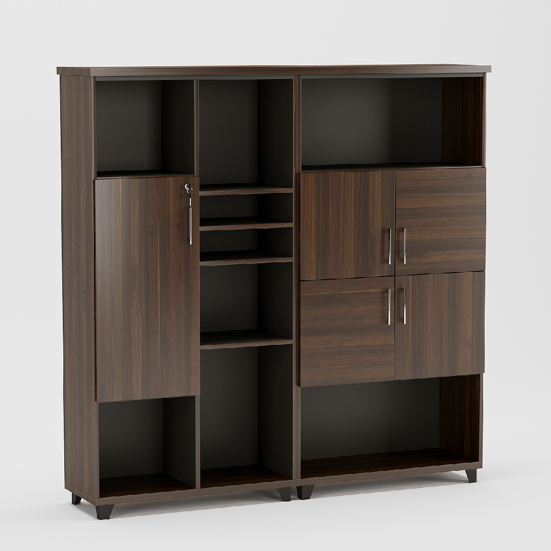 Back Cabinets for Executive Room – Stylish Storage for Organized Spaces