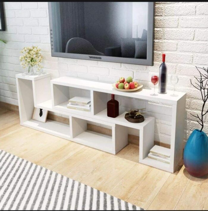 Adjustable TV Stand with Storage - Image 9