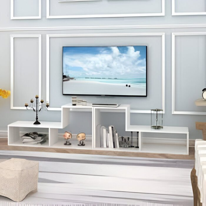 Adjustable TV Stand with Storage