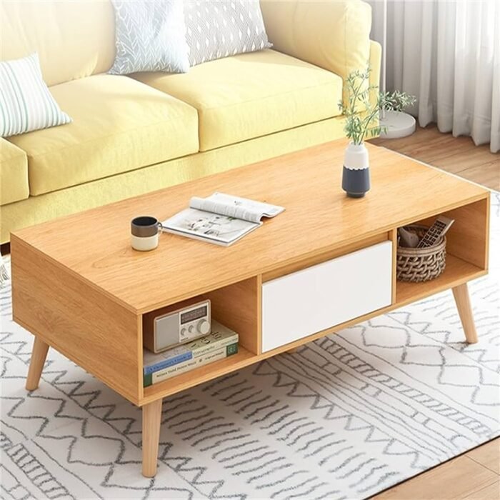 Center table With Wooden Finish